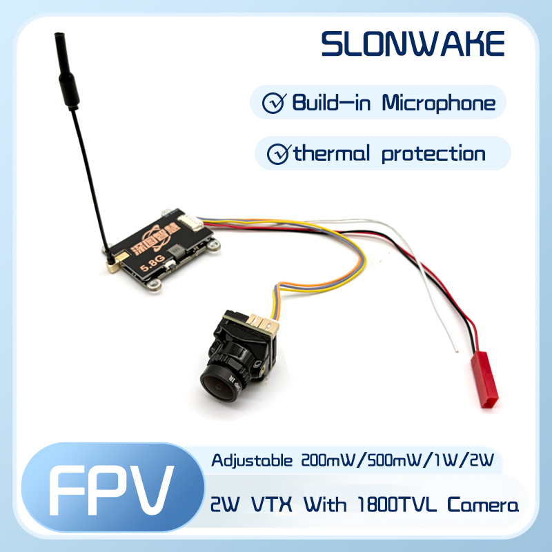 Fpv Drone Receiver - SLONWAKE 5.8G 56CH 2W เครื่องส่งสัญญาณ VTX