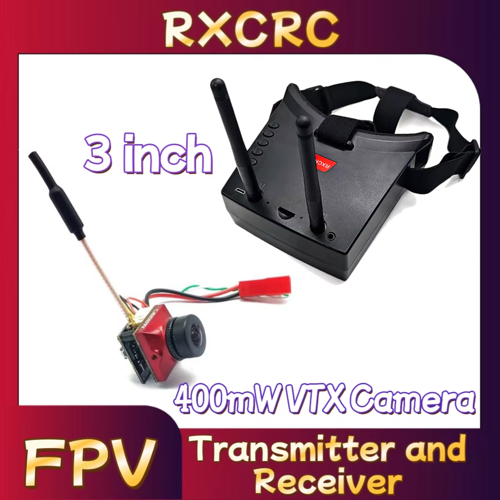 Fpv Drone Goggles - โมดูลส่งสัญญาณ RXCRC 5.8G กำลังส่ง 400mW VTX