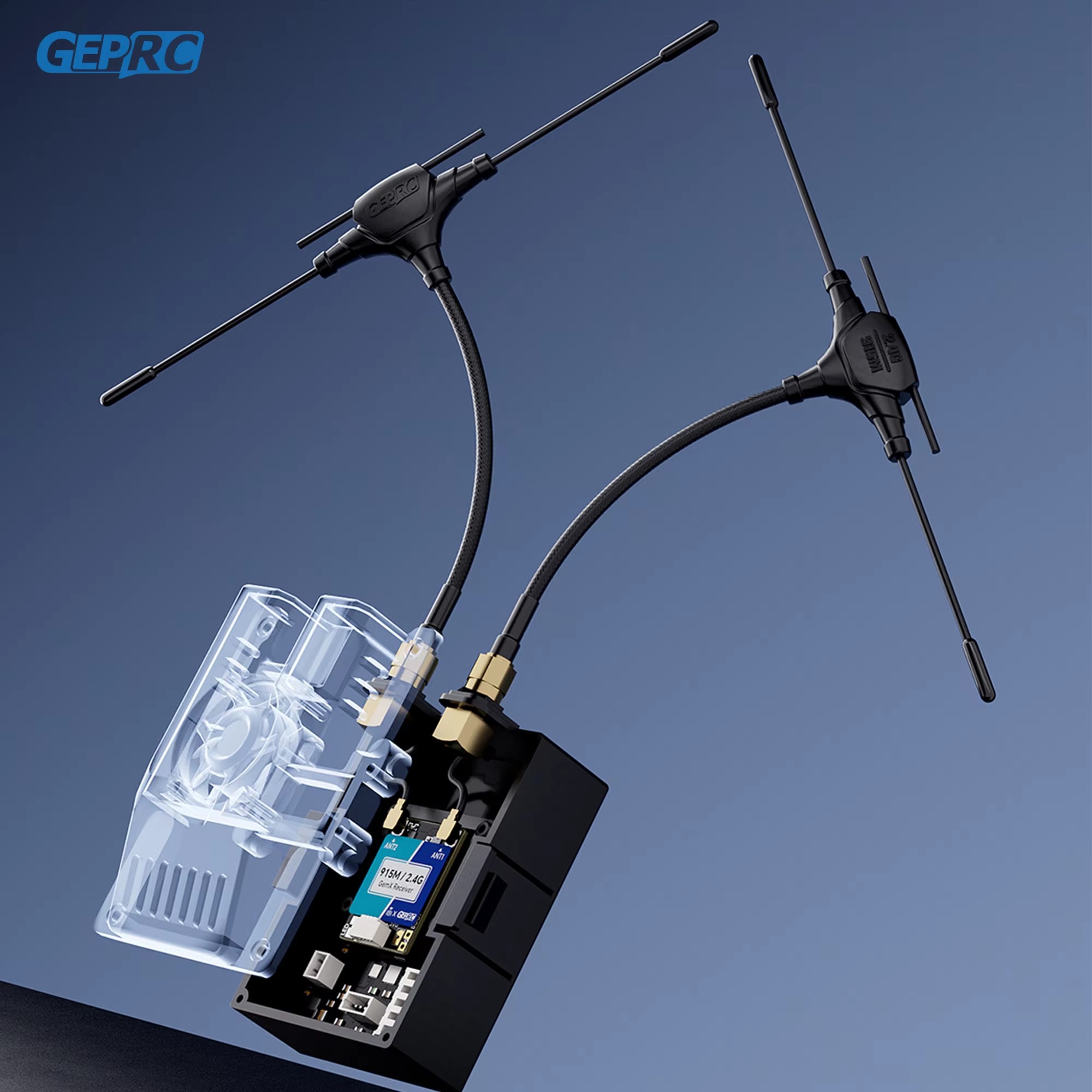 Fpv Drone Quadcopter - GEPRC ELRS 915 M/2.4G Gemini Xrossband