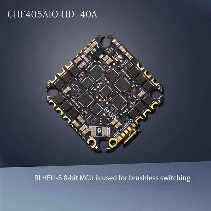 ABTI-GHF405AIO-HD 40A ชุดควบคุ - Fpv Drone Flight Controller บทวิจารณ์และราคา