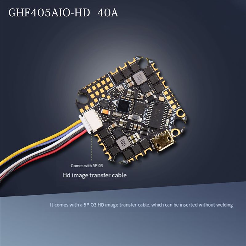 ABTI-GHF405AIO-HD 40A ชุดควบคุ - Fpv Drone Flight Controller บทวิจารณ์และราคา